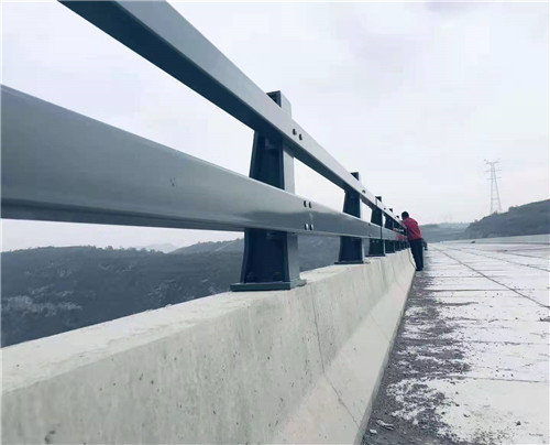 橋梁護(hù)欄 河道景觀扶手護(hù)欄 不銹鋼復(fù)合管橋梁防撞欄桿